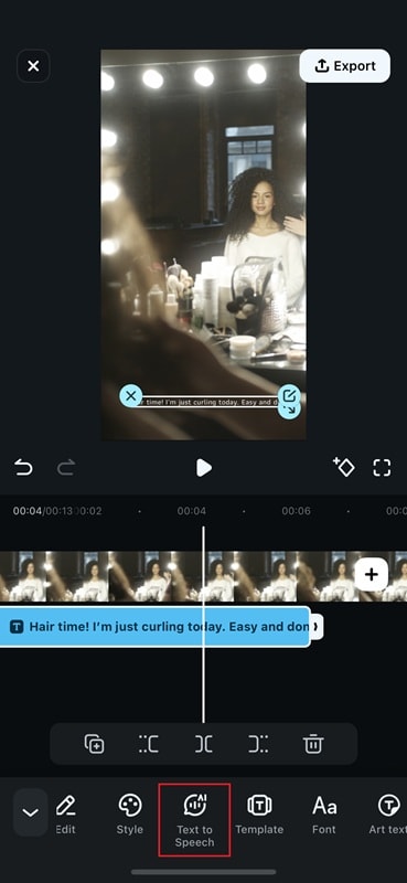 select text-to-speech tool