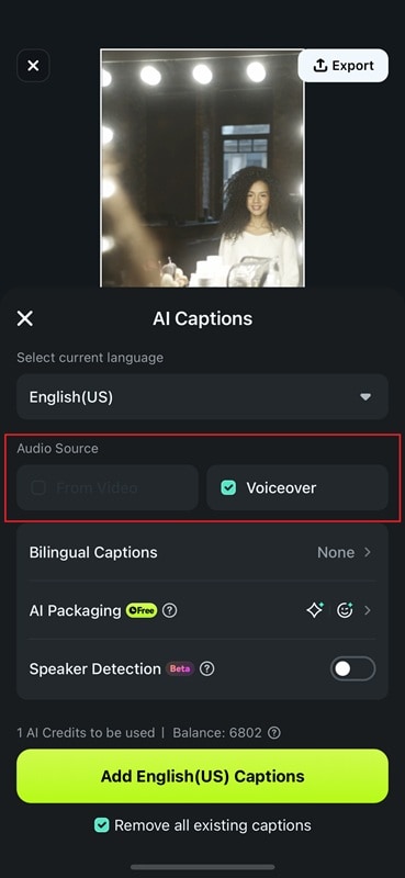 select audio source