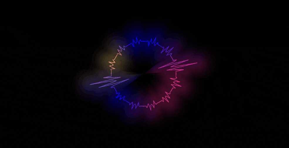 filmora audio visualizer template