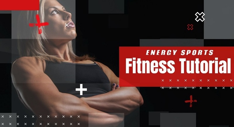 fitness tutorial template