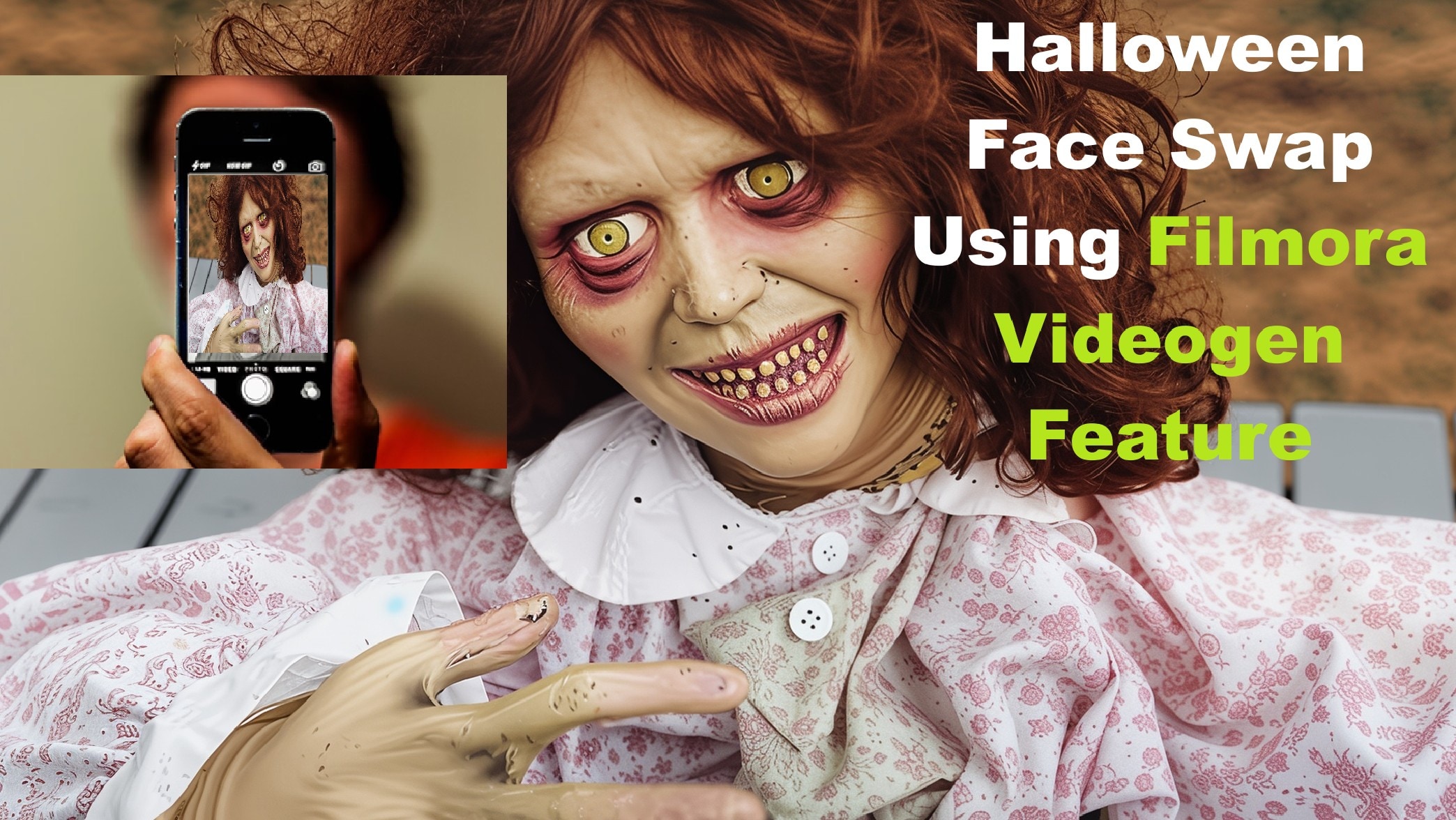 face swap on filmora