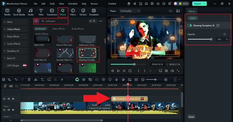 add chilling video effects