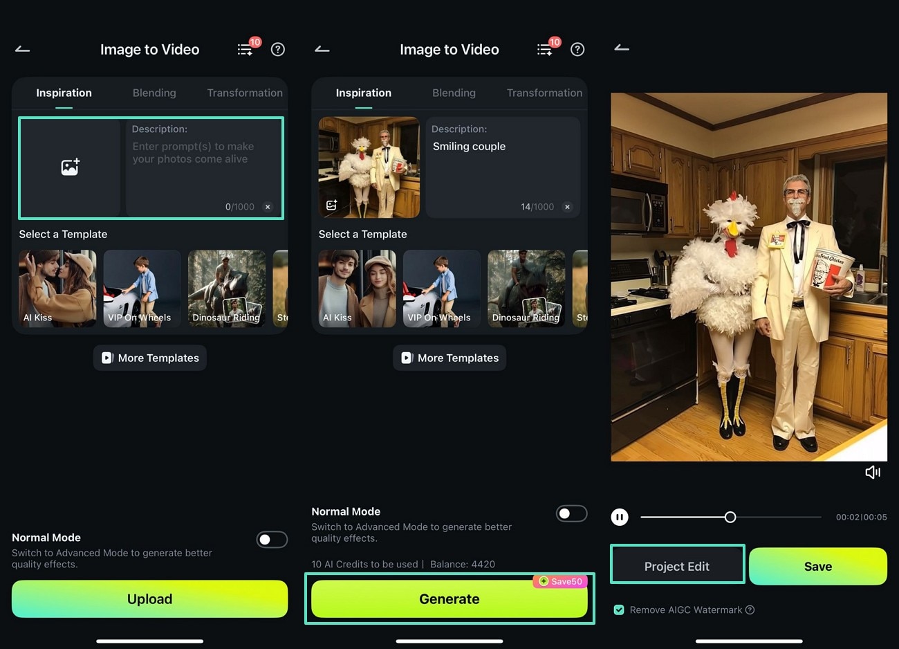 generate and edit video