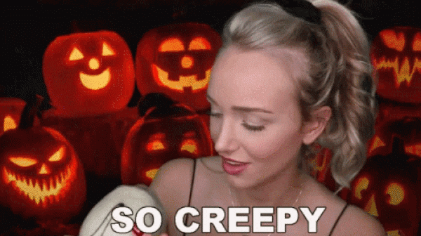 doing asmr in halloween themed