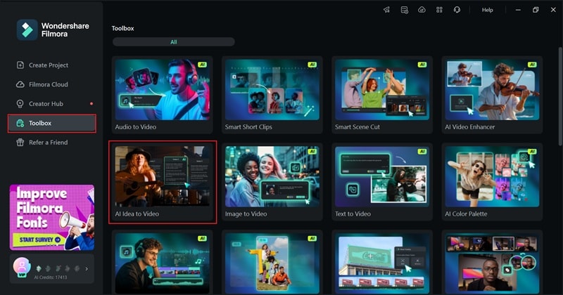 find the script to video feature