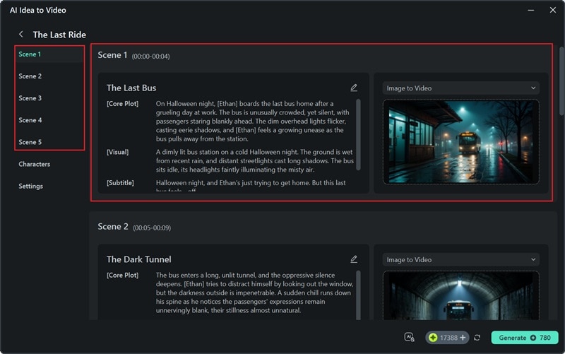 customize your video scenes