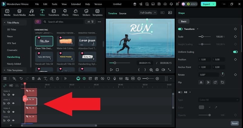 use pen tool for handwriting path
