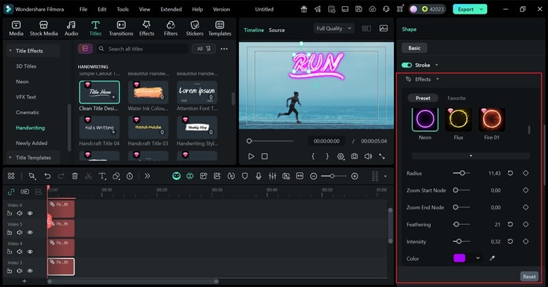 add effects to your writing