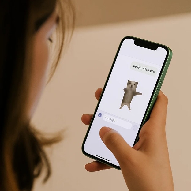 happy happy happy cat sticker online