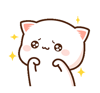 heart eyes cat sticker