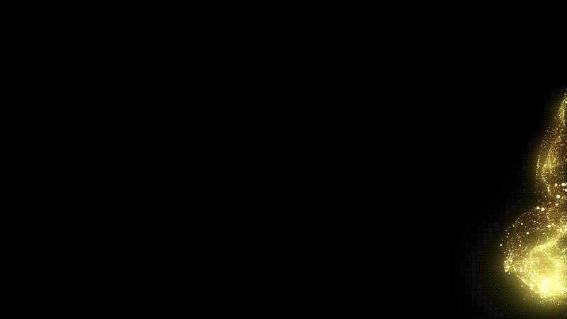 golden sparkling happy new year text