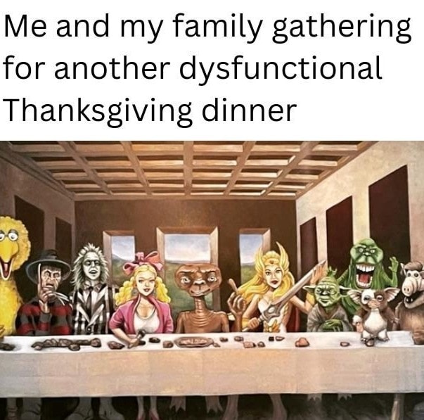 dysfunctional turkey family meme
