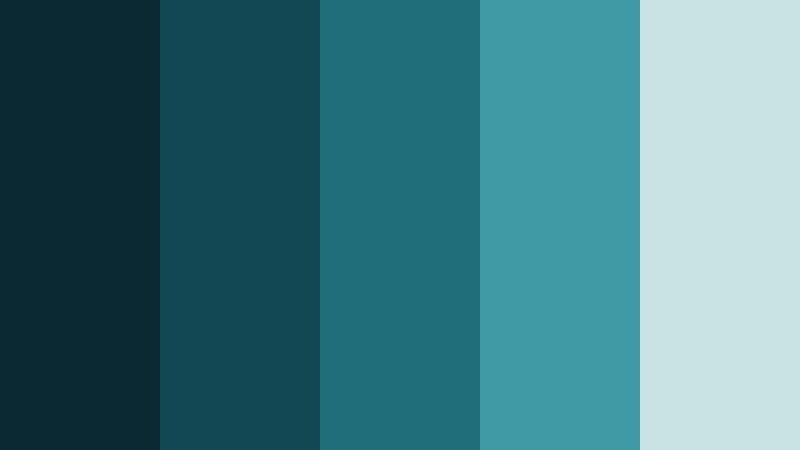 harbor fade monochrome ocean drift color palette with hex codes