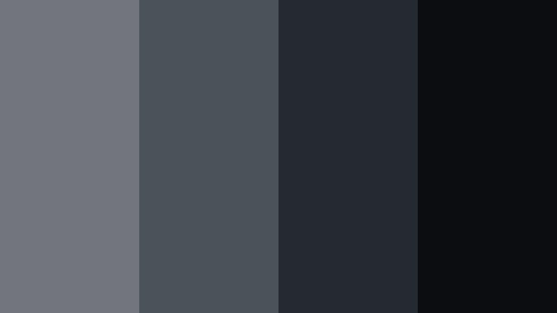 harbor nightfall drift storm gray color palette with hex codes