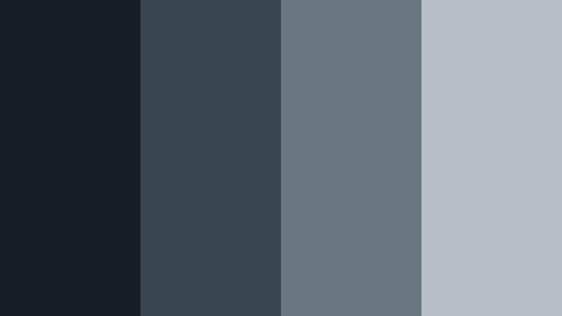 harbor noir drama ocean slate color palette with hex codes