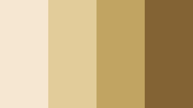 harvest field calm warm beige color palette with hex codes