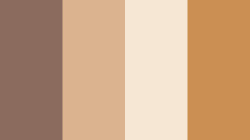 harvest kitchen glow muddy taupe color palette with hex codes