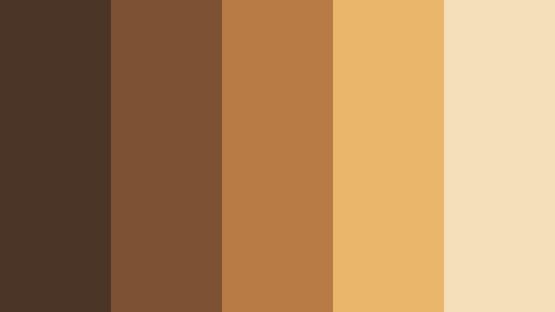 harvest table cinematic soil brown color palette with hex codes