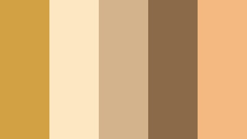 hayloft afternoon drift prairie gold color palette with hex codes