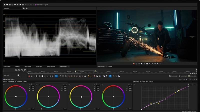vegas pro top hdr editing software