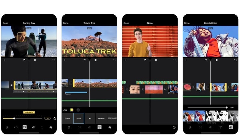 imovie hdr video editing app