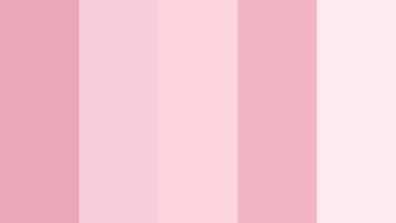 heartfelt storyline rose quartz color palette with hex codes