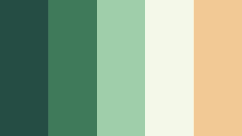 herbal jade infusion jade shadow color palette with hex codes