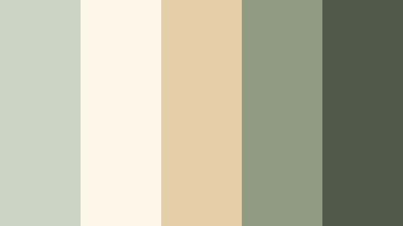 herbal kitchen light desert sage color palette with hex codes