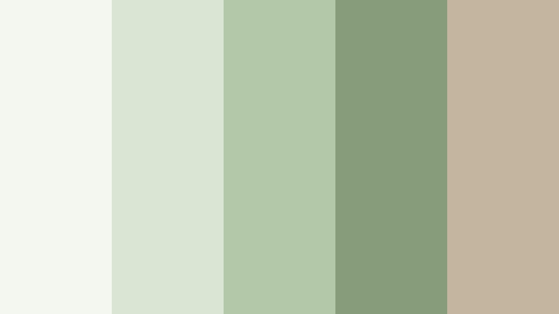 herbal studio light meadow sage color palette with hex codes