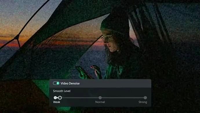 ai denoiser in filmora