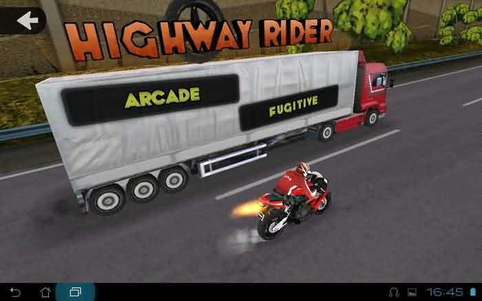 Game Highway Rider