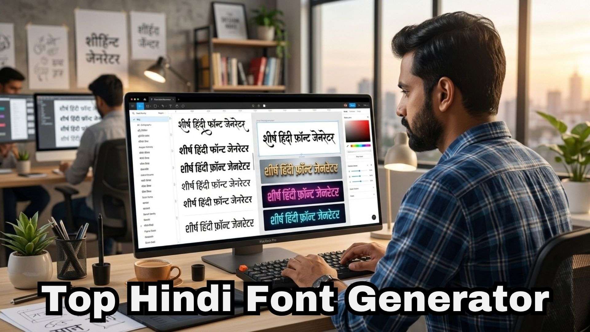 finding top hindi font generator