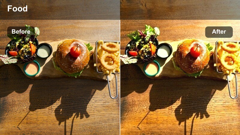 Vlogger at a home desk styled like a cafe corner with warm tones.