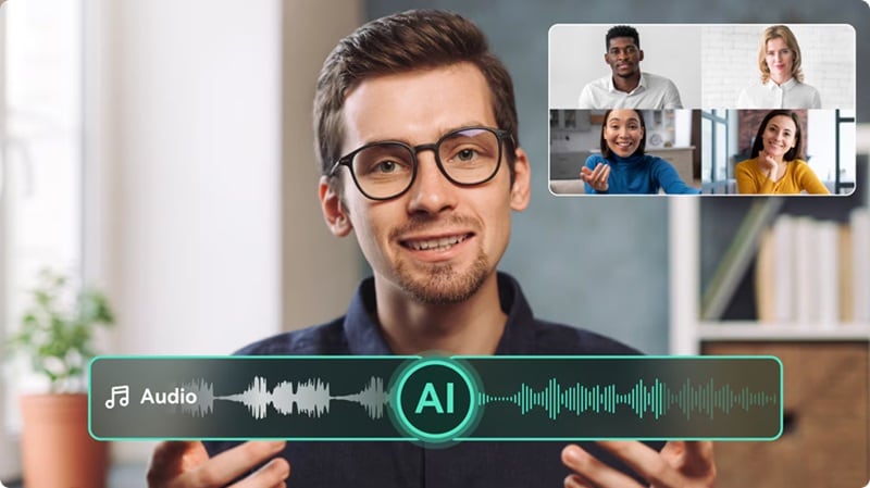 clean audio for homeschool video