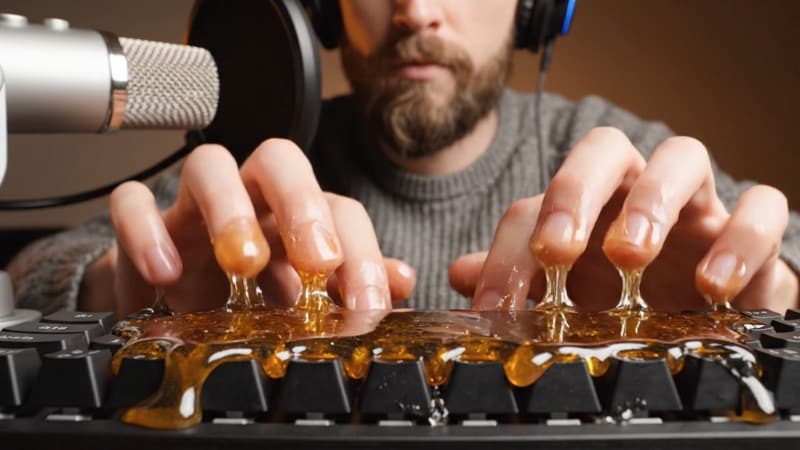 create a honey keyboard with ai