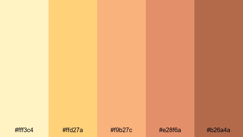honeyed jasmine glow jasmine color palette with hex codes