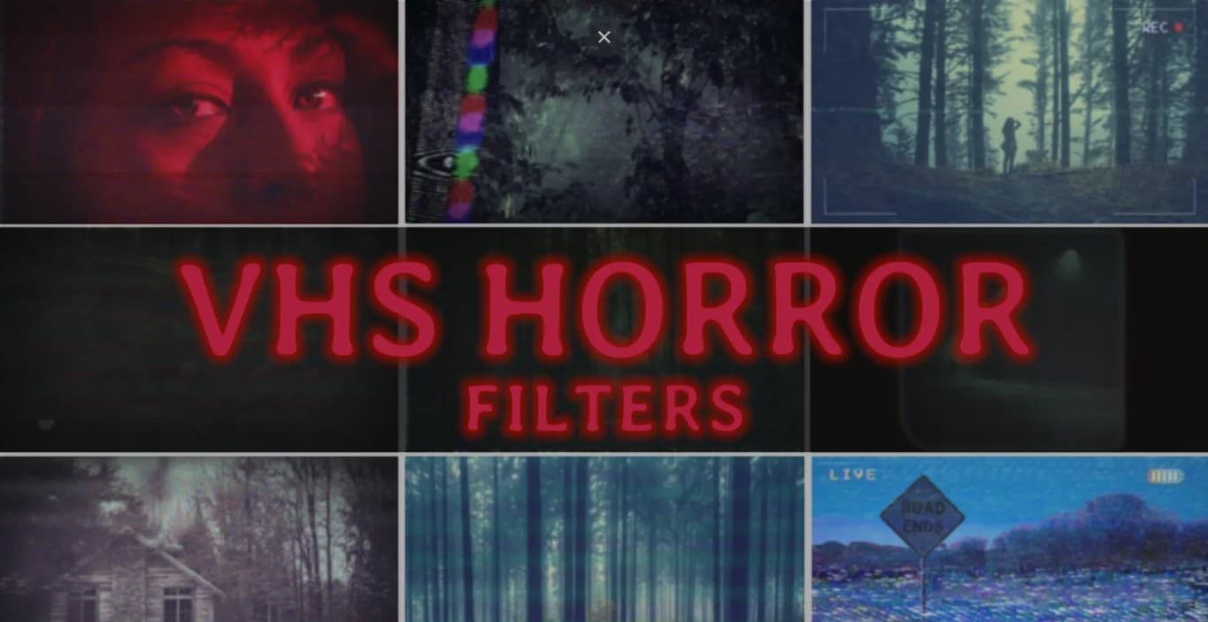 vhs horror filters