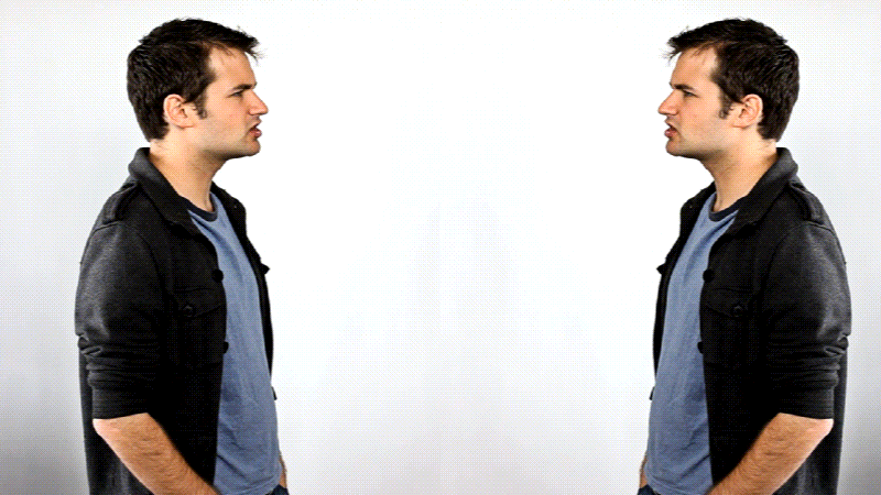flip or mirrored special effects