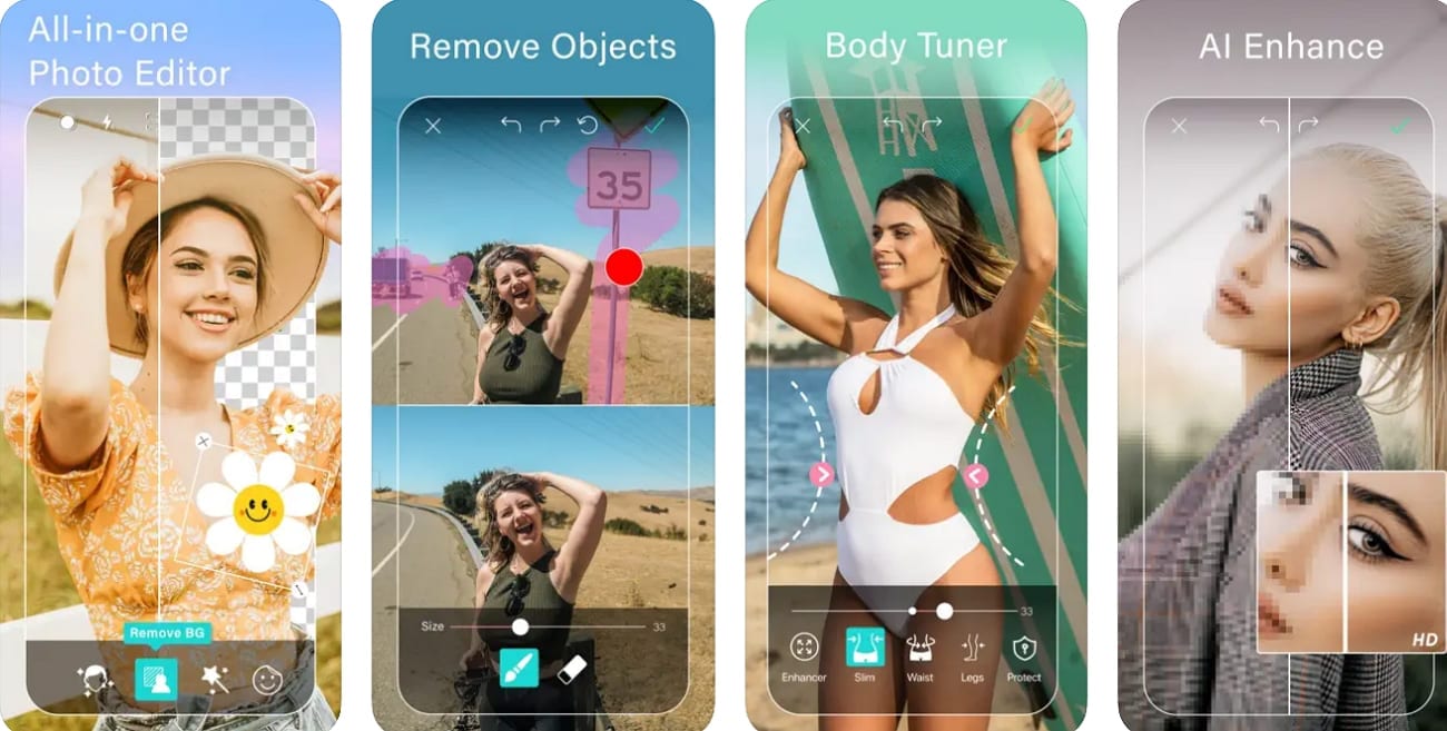 youcam perfect sticker app
