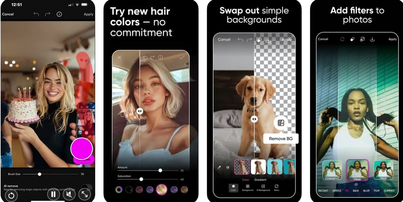 picsart app to add sticker