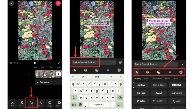 ajouter du texte au clip vidéo