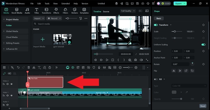 use pen tool to annotate video