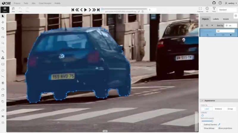 using cvat tool for machine learning