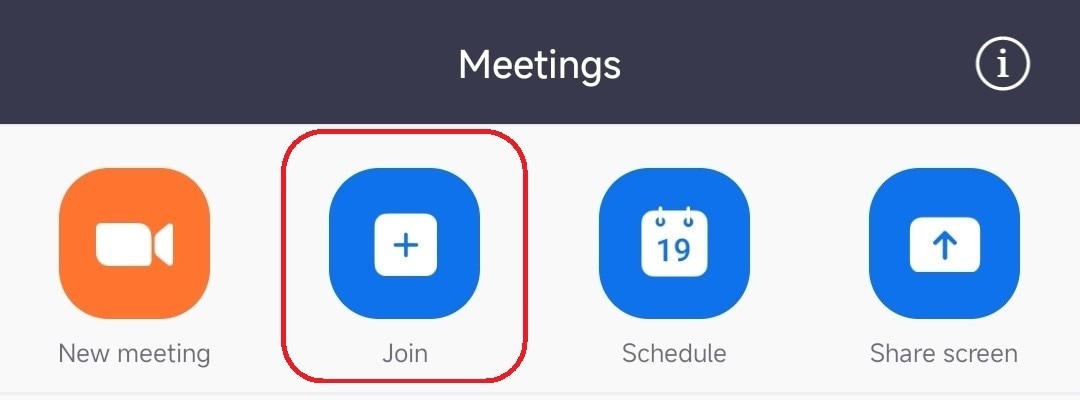 join an existing meeting on mobile