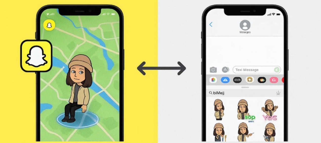 importance of linking bitmoji