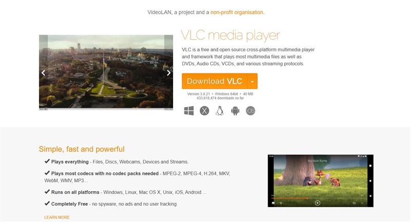 change video resolution with vlc