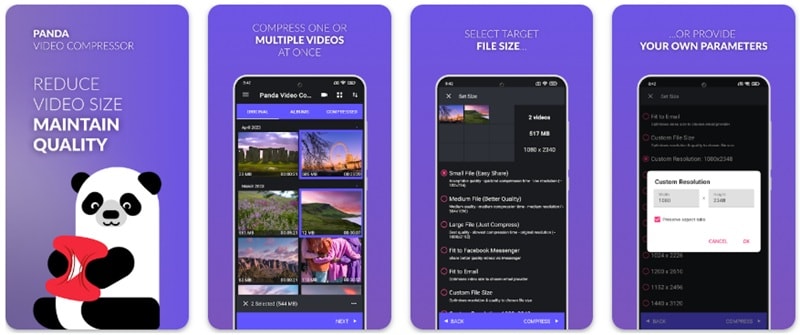 panda video compress by farluner apps