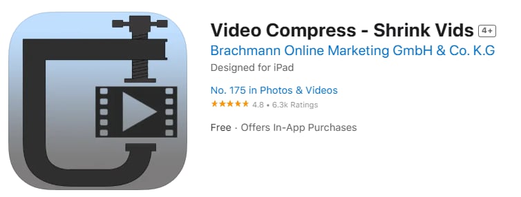 video compress - shrink vids on app store