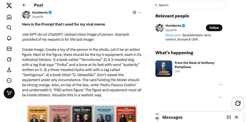 the creator of starter pack trend