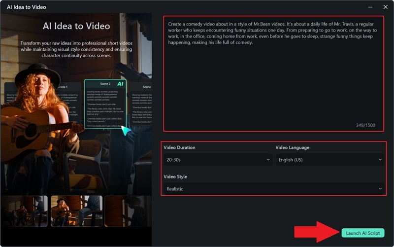 launch ai script